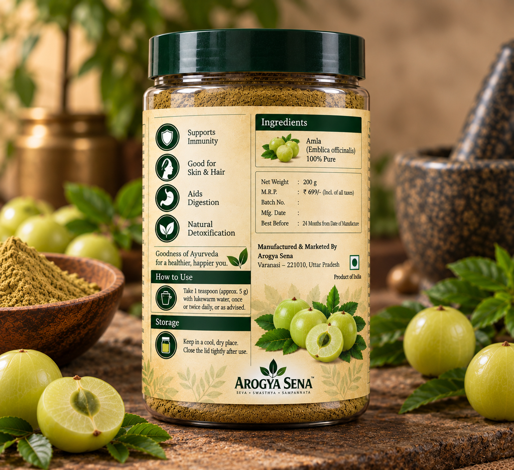 Arogya Sena Amla Churna - 200g