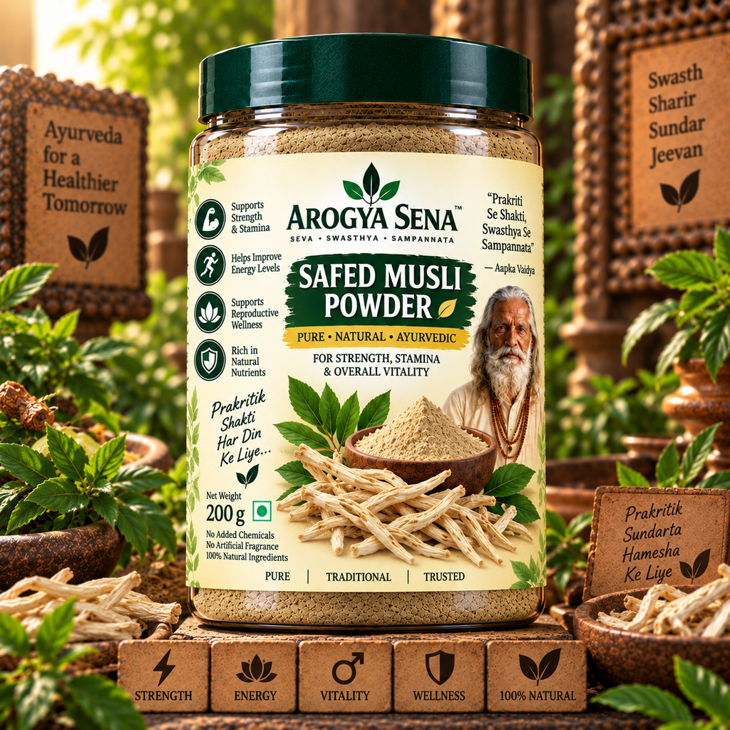 Arogya Sena Safed Musli Powder 200gm
